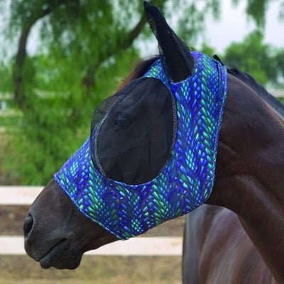 Lycra Fly Mask Dragon - Korvel