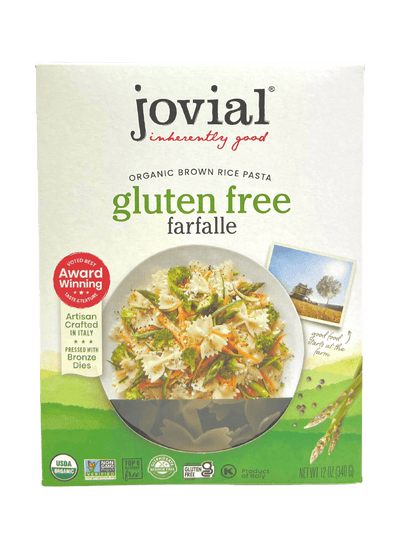 Pâtes Farfalle en Riz Brun Bio Sans Gluten