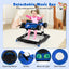 Centro de Actividades para Bebés con Andador Ajustable 4 en 1 - Azul
