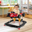 4-in-1 Adjustable Baby Push Walker with Music Box - Red
