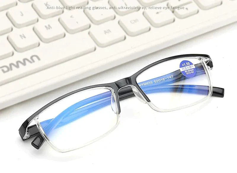 BrightVision 4-Pack Spring Hinge Anti-Blue Light Readers