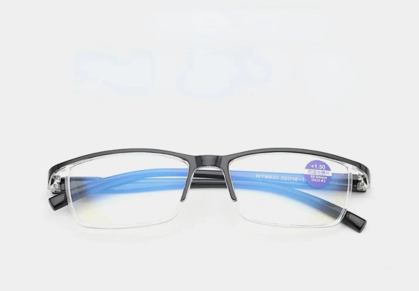 BrightVision 4-Pack Spring Hinge Anti-Blue Light Readers