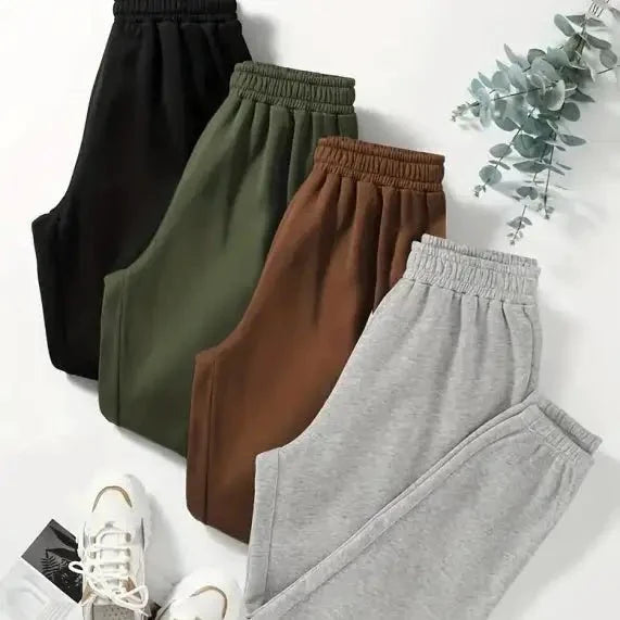 Paquete de 4 Pantalones de Sudadera Premium para Comodidad y Estilo