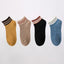 4 Pares de Calcetines Sin Mostrar con Bordado de Corazón para Mujeres
