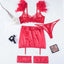 4 Piece Lace Up Underwear & Bra Set