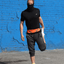 Water-Resistant Sport Waist Pack with Reflective Strip
