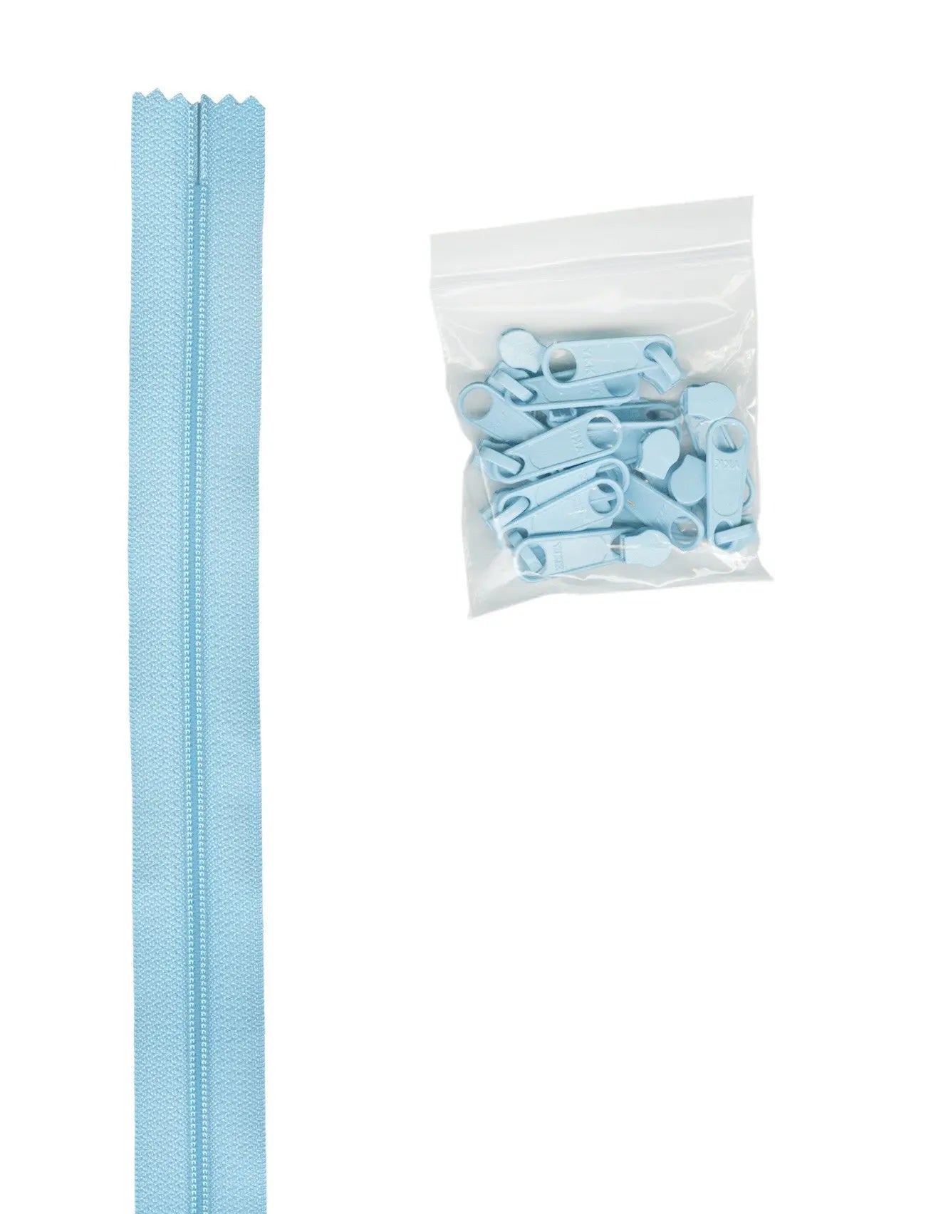 4 Yards de chaîne de fermeture éclair 16mm #4.5 avec 16 tirettes extra-larges