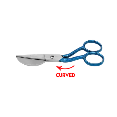 Ciseaux à appliqué Duckbill pour gauchers de 4,5"
