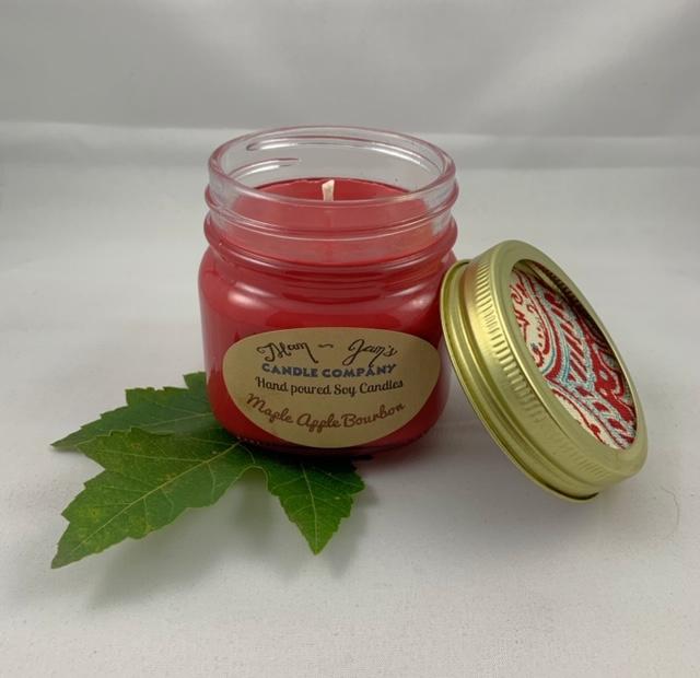 Maple Apple Bourbon Soy Candle – Warm & Spiced Scent | Mam Jam’s - Korvel
