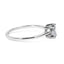 14K White Gold 1/2 Cttw Oval Lab Grown Diamond Solitaire Engagement Ring - Size 7