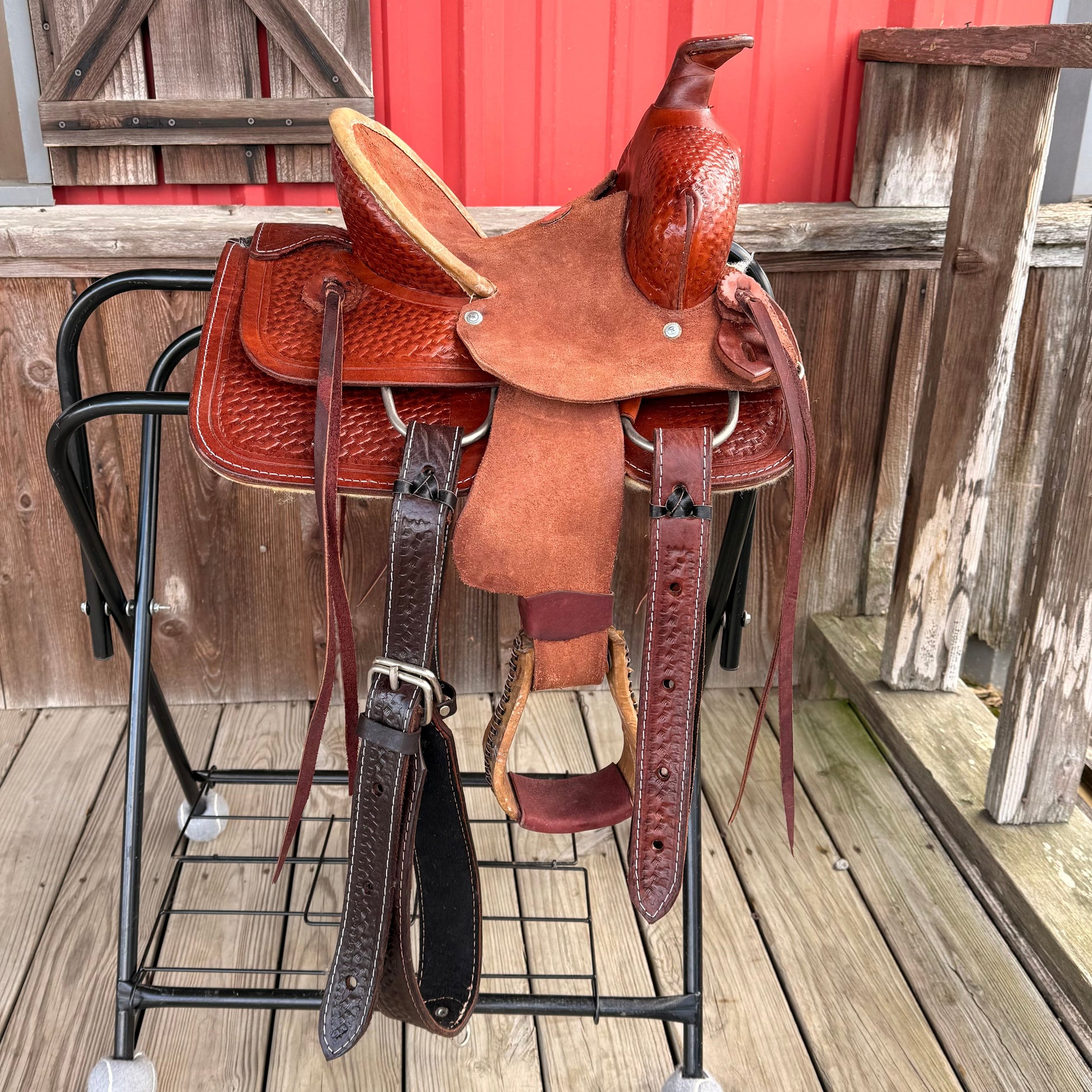 10" Kids Buffalo Saddle - Korvel