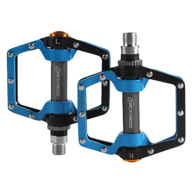 Mpeda Dead Fly Mountain Bike Bearing Pedal Ultra-Light CNC Aluminum Alloy Anti-Skid Two Peilin Pedal - Korvel