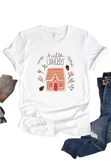 Hello Holidays Home T-Shirt