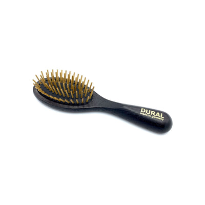 Cepillo de Pelo Dural para Estilizar y Cuidar - Almohadilla de Goma con Pinas de Madera