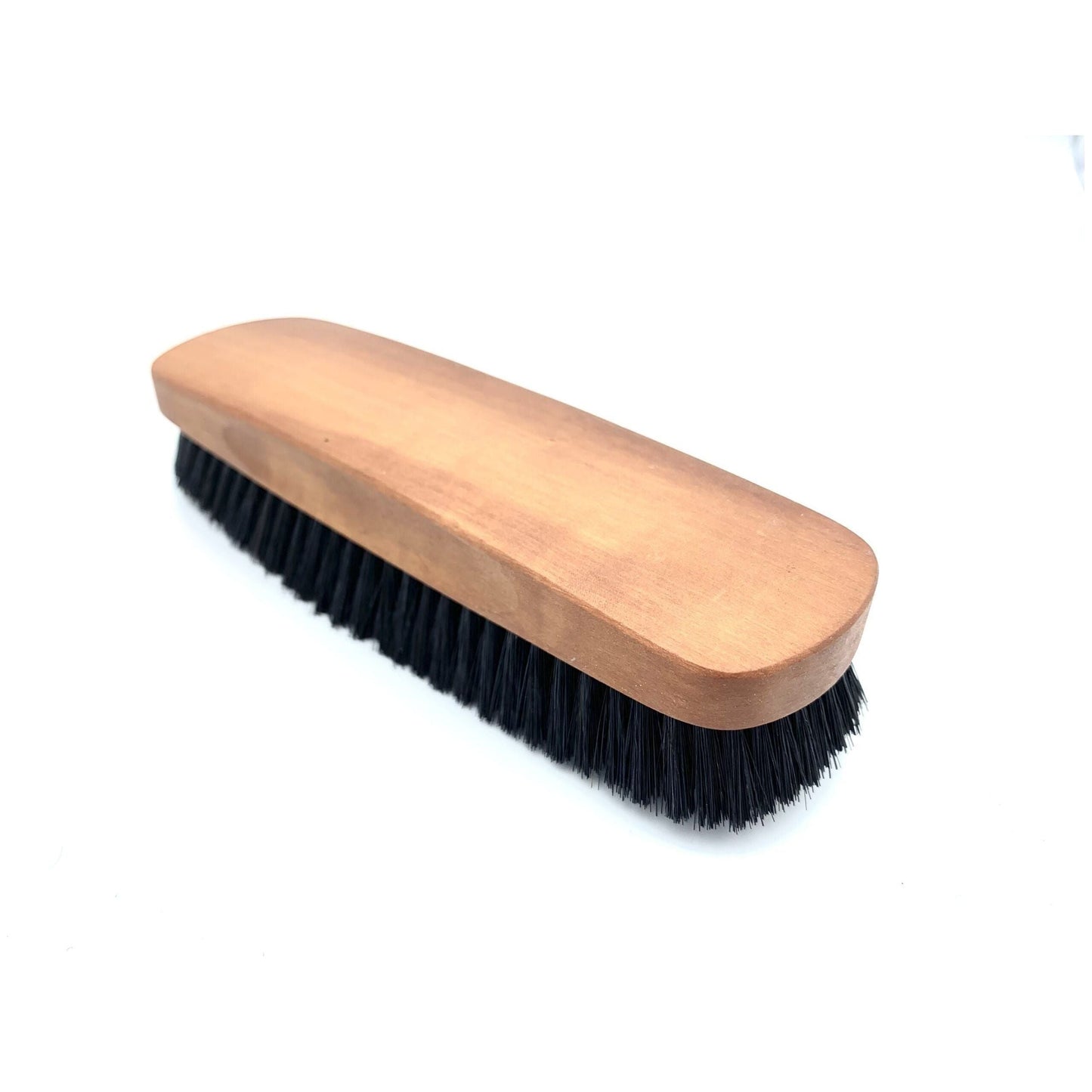 Brosse à vêtements Dural avec poils naturels rigides et poignée en bois de poirier