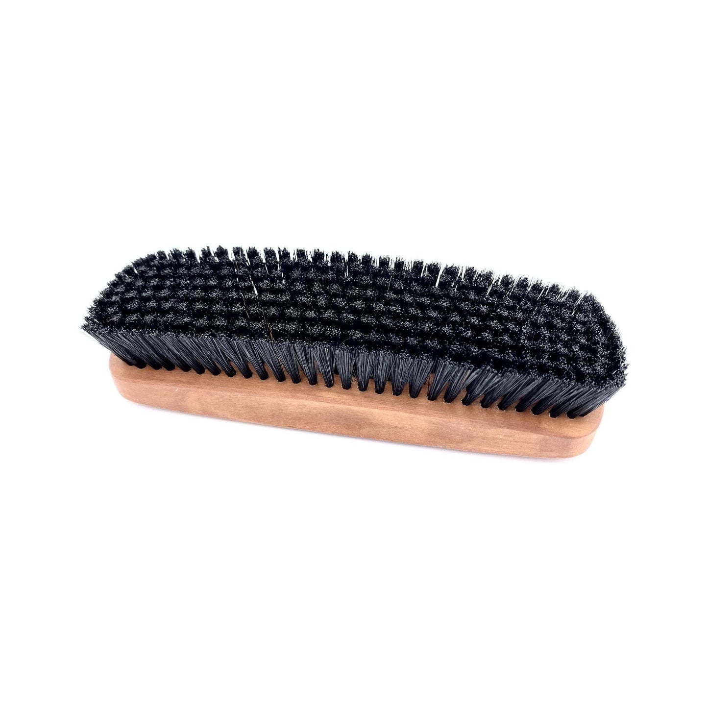 Brosse à vêtements Dural avec poils naturels rigides et poignée en bois de poirier