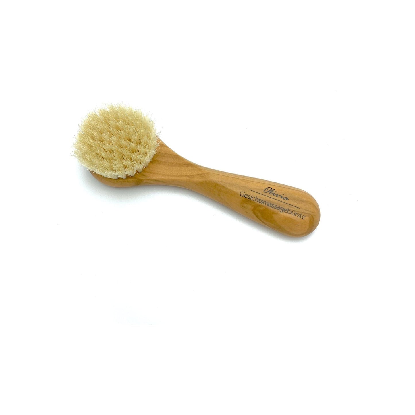 Brosse pour le visage et la peau Dural avec poils naturels et bois d'olive