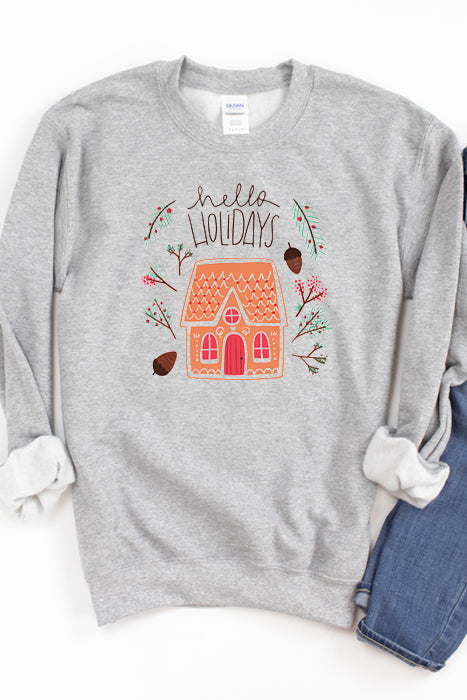 Hello Holidays Home Sweatshirt - Korvel