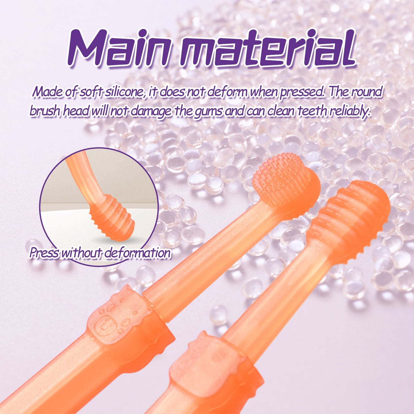 Pet Toothbrush For Dogs, Pet Oral Cleaning Dental Stains Dental Health Care - Korvel