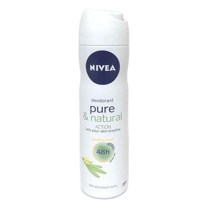 Nivea Pure & Natural Jasmine Deodorant Spray 150ml