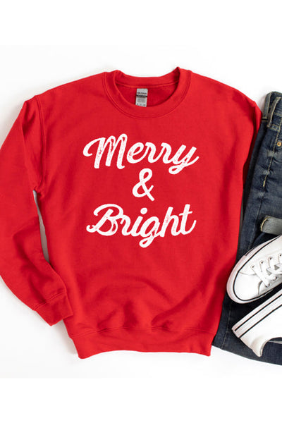 Merry & Bright Unisex Sweatshirt - Korvel