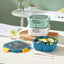 Classic Portable Microwaveable Salad Box with Cutlery