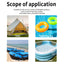 JUE FISH Rubber Swimming Ring Repair Patch, Swim Ring Patch Self-Adhesive Seal - Korvel