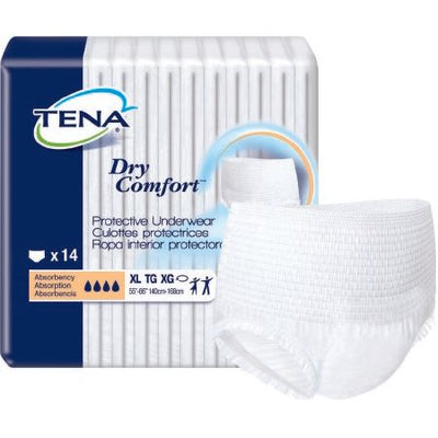 TENA Dry Comfort Protective Underwear XL - 4 Pack