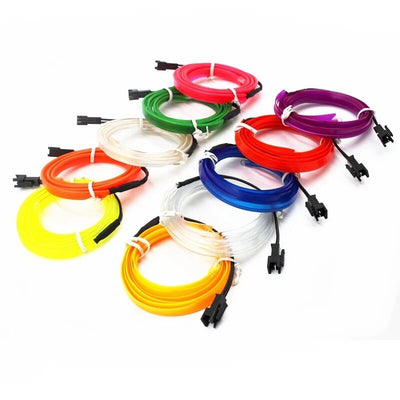 5m Colorful LED Interior Atmosphere Lamp with USB Connection