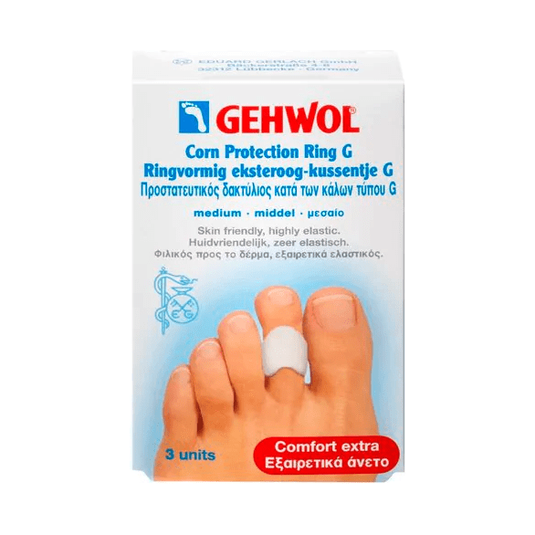 Anillo de Protección para Callos Gehwol G Mediano - Paquete de 3