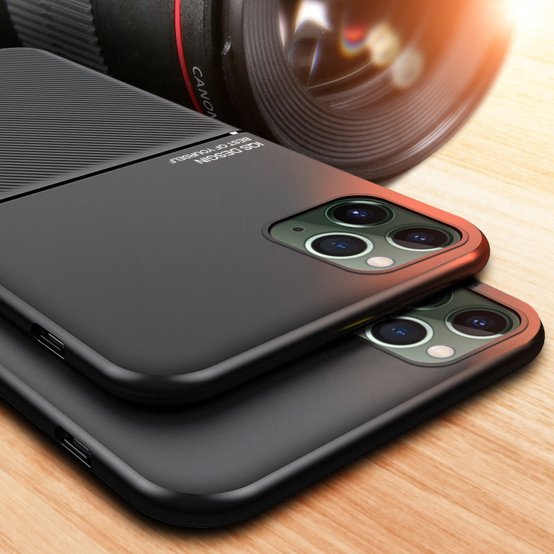 iPhone13PRO MAX mobile phone case for Apple 13TPU soft edge 11 car magnetic suction 13 protective cover - Korvel