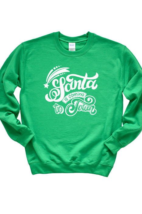 Santa is Coming to Town Sweatshirt - Korvel