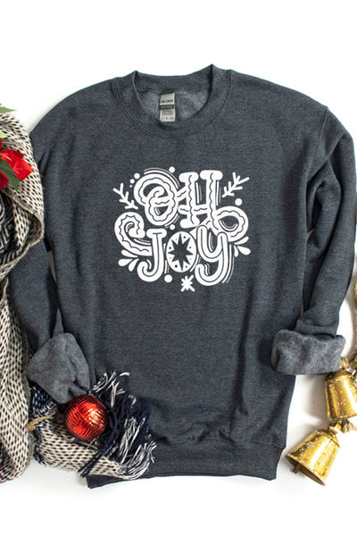 Oh Joy Unisex Cotton-Poly Blend Sweatshirt