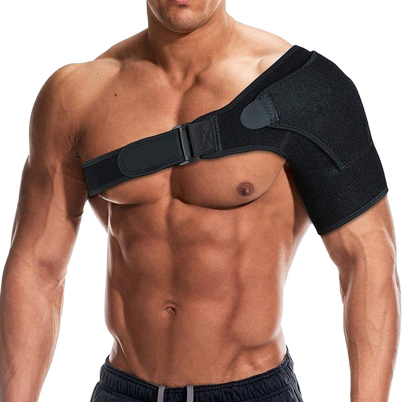 Adjustable shoulder strap for sports shoulder protection single shoulder anti strain shoulder protection compression protection - Korvel
