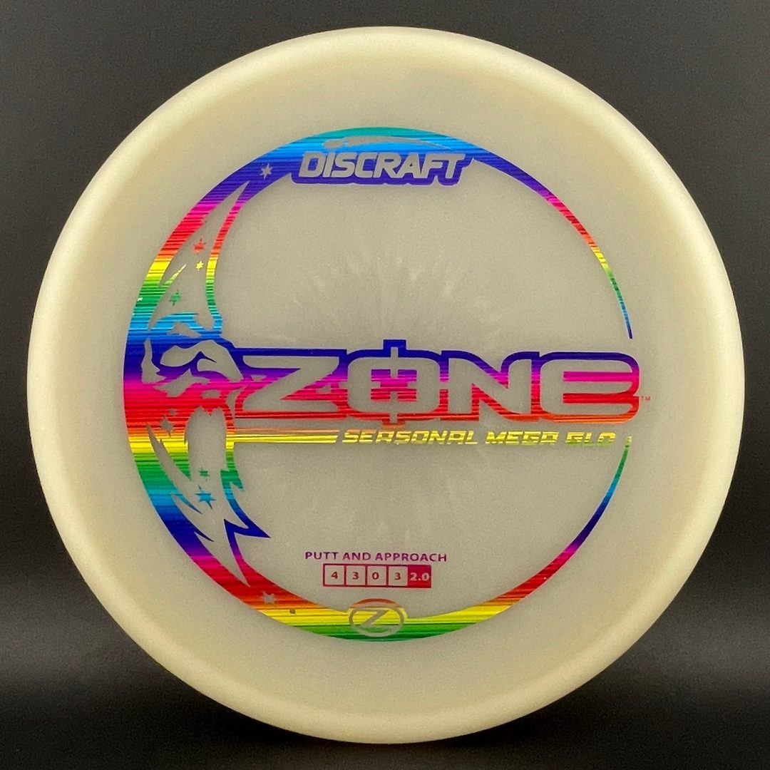 Discraft Mega Glo Zone - Premium Glow Disc Golf Putter