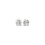 1 cttw Certified IGI Lab Grown Round Diamond Stud Earrings in 14k White Gold