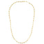 14k Yellow Gold Necklace with Polished Circles