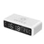 15W Wireless Charging Alarm Clock with Thermometer