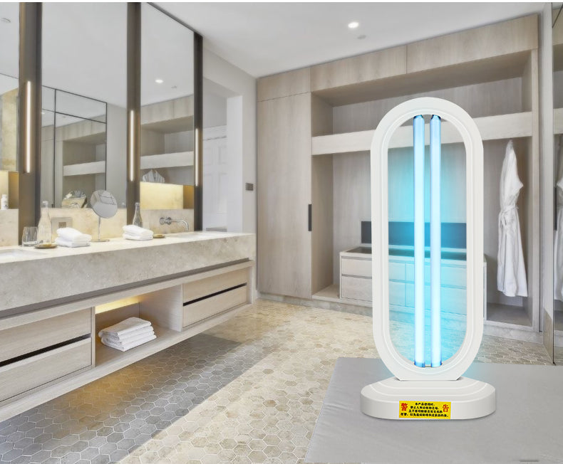UV disinfection lamp desktop household sterilization lamp remote control delayed disinfection lamp - Korvel