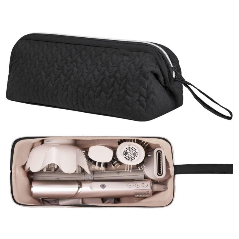 Beige Case for Dyson Airwrap & Revlon Tools: Travel Bag & Organizer. - Korvel