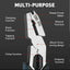 Pince GripMax 6-en-1 pour des solutions d'outils polyvalents