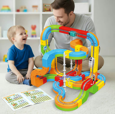 TrackBlaze Flex Train Set - Korvel