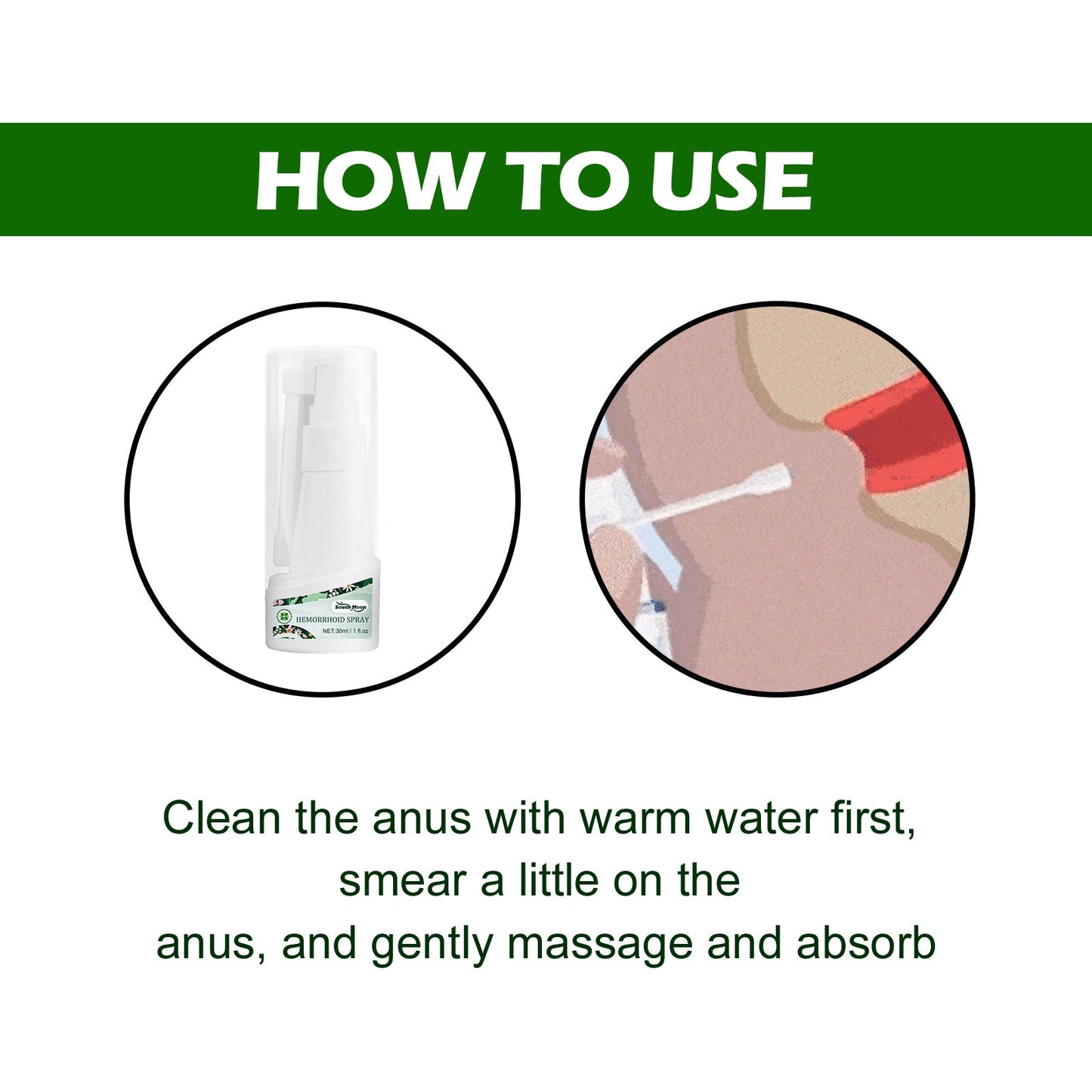 Soothing Hemorrhoid Relief Spray