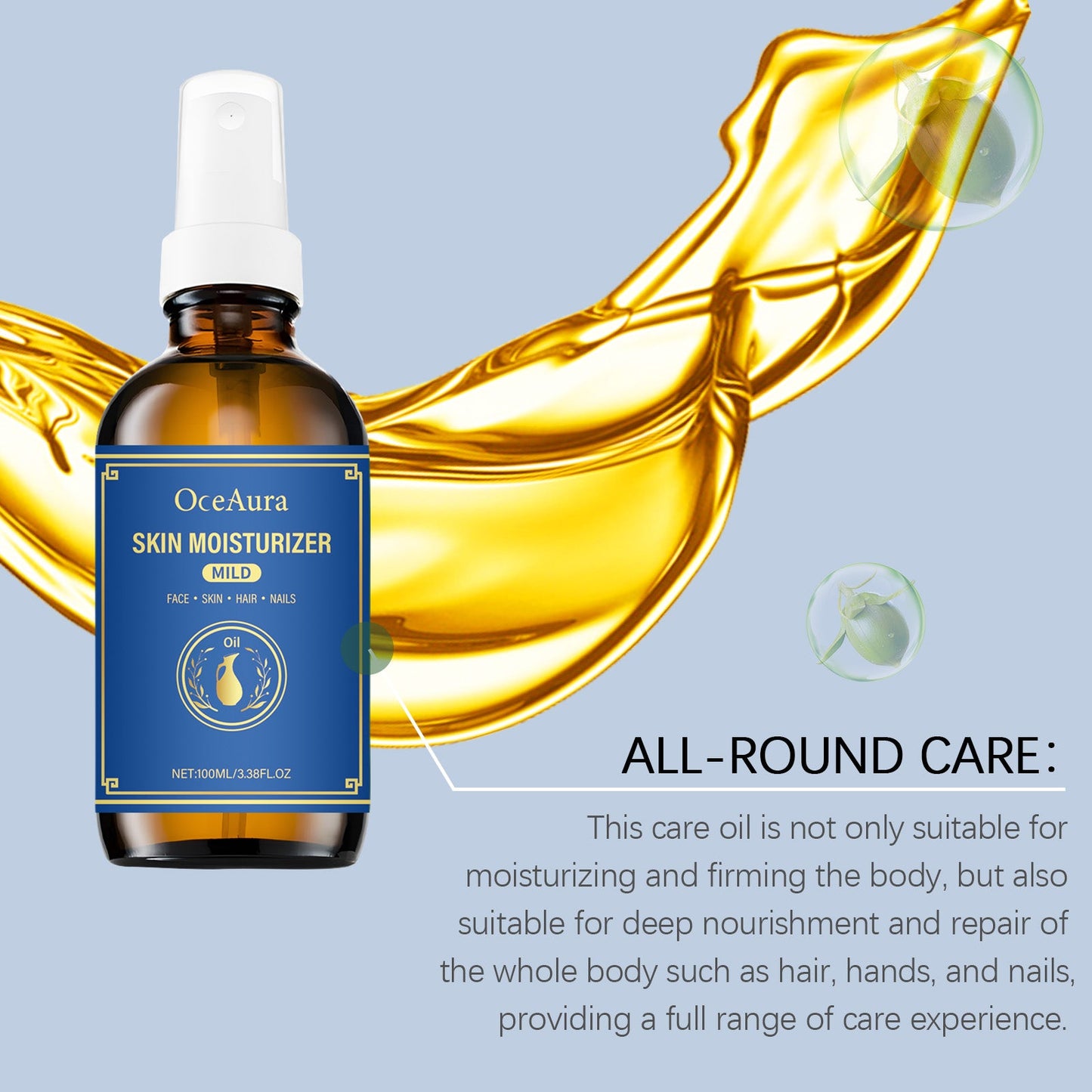 Aceite Hidratante Corporal Nutritivo para Piel Hidratada