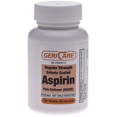 Geri-Care Aspirin EC 325 mg Tablets - 1000 Count