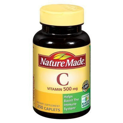 Nature Made Vitamin C 500 Mg Tablets, 250 Count