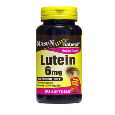 Gélules molles de lutéine Mason Natural 6 mg - 60 unités