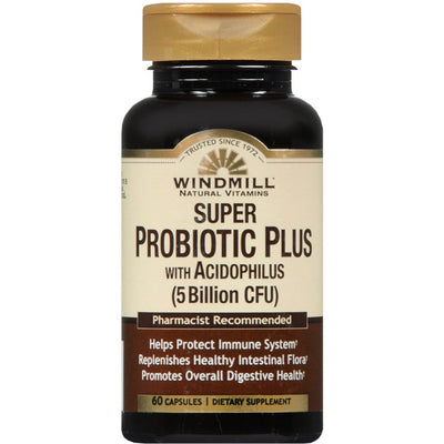 Windmill Super Probiotic Plus - 8-Strain Probiotic Complex