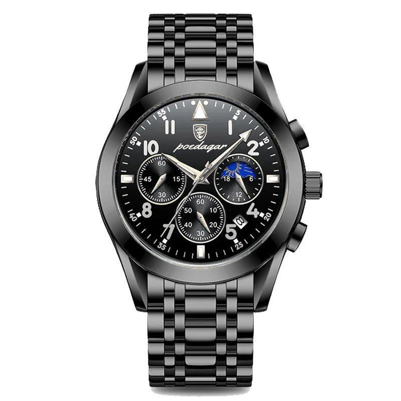 New Black Technology Men's Watch Male Student Korean Fashion Trend Quartz Watch - Korvel