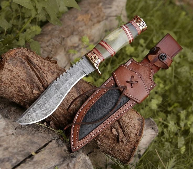 Premium Handmade Bowie Knife - Ultimate Outdoor Companion - Korvel